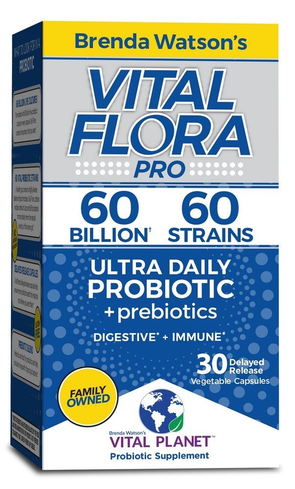 Vital Flora Ultra Daily Probiotic 30 VegCap