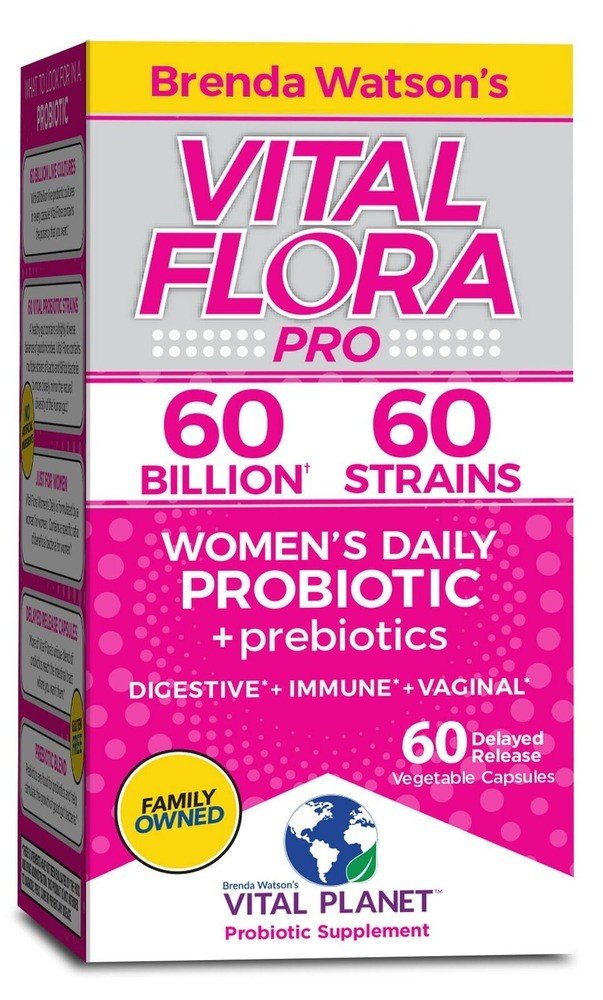 Vital Flora Women's Daily Probiotic 60 VegCap