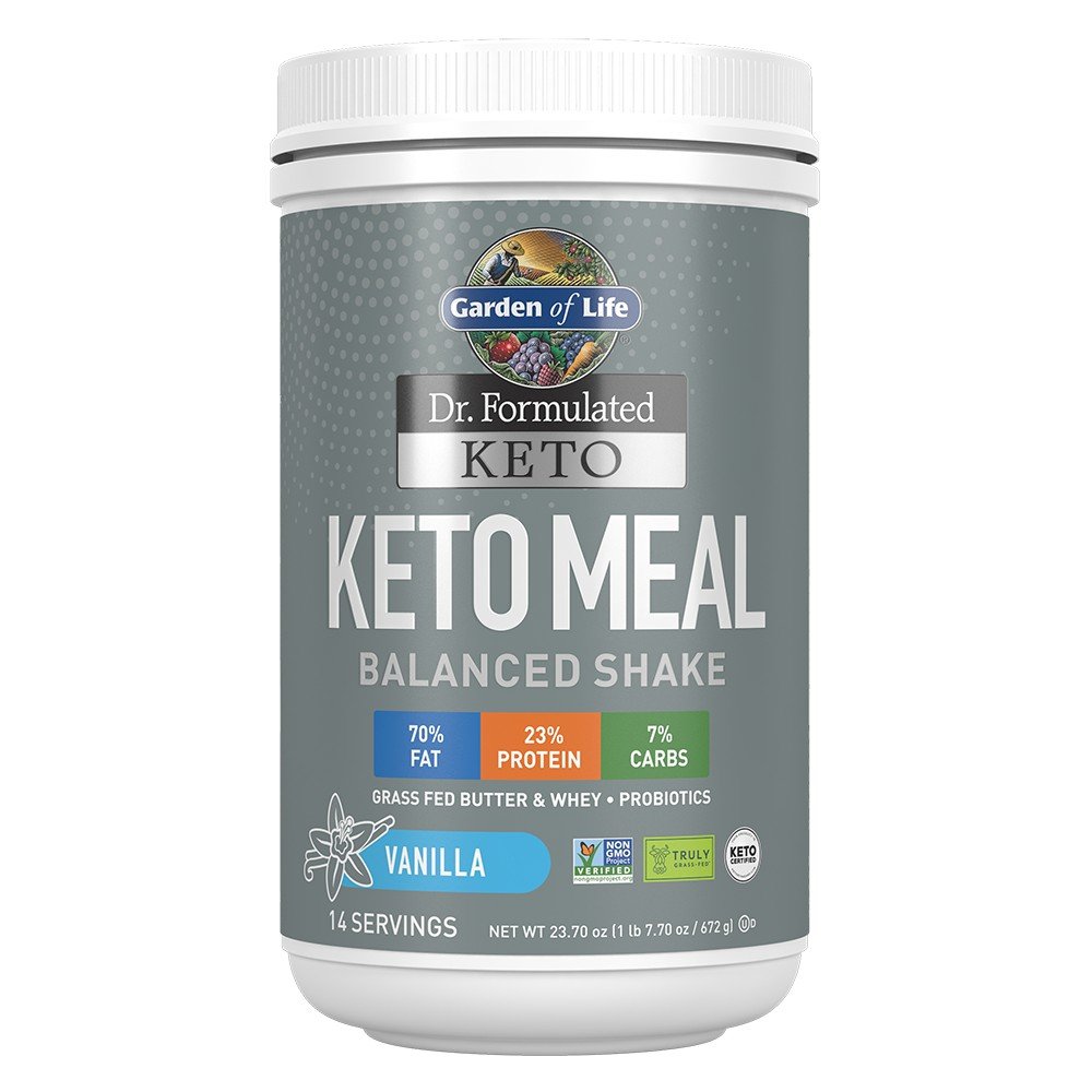 Garden of Life Dr Formulated Keto Meal Vanilla 672g Powder