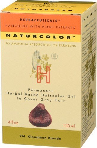 Naturcolor 7M Cinnamon Blonde Hair Dye 4 fl oz Box