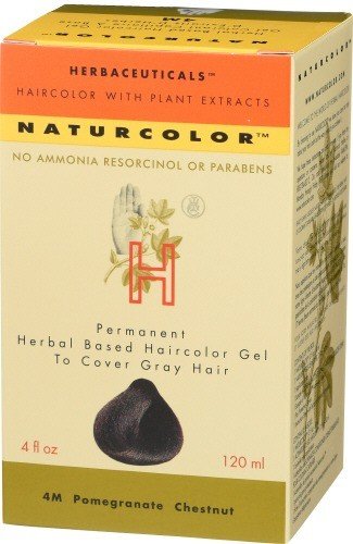 Naturcolor 4M Pomegranate Chestnut Hair Dye 4 fl oz Box