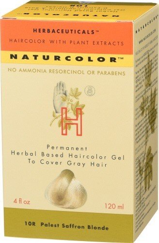 Naturcolor 10R Palest Saffron Blonde Hair Dye 4 fl oz Box