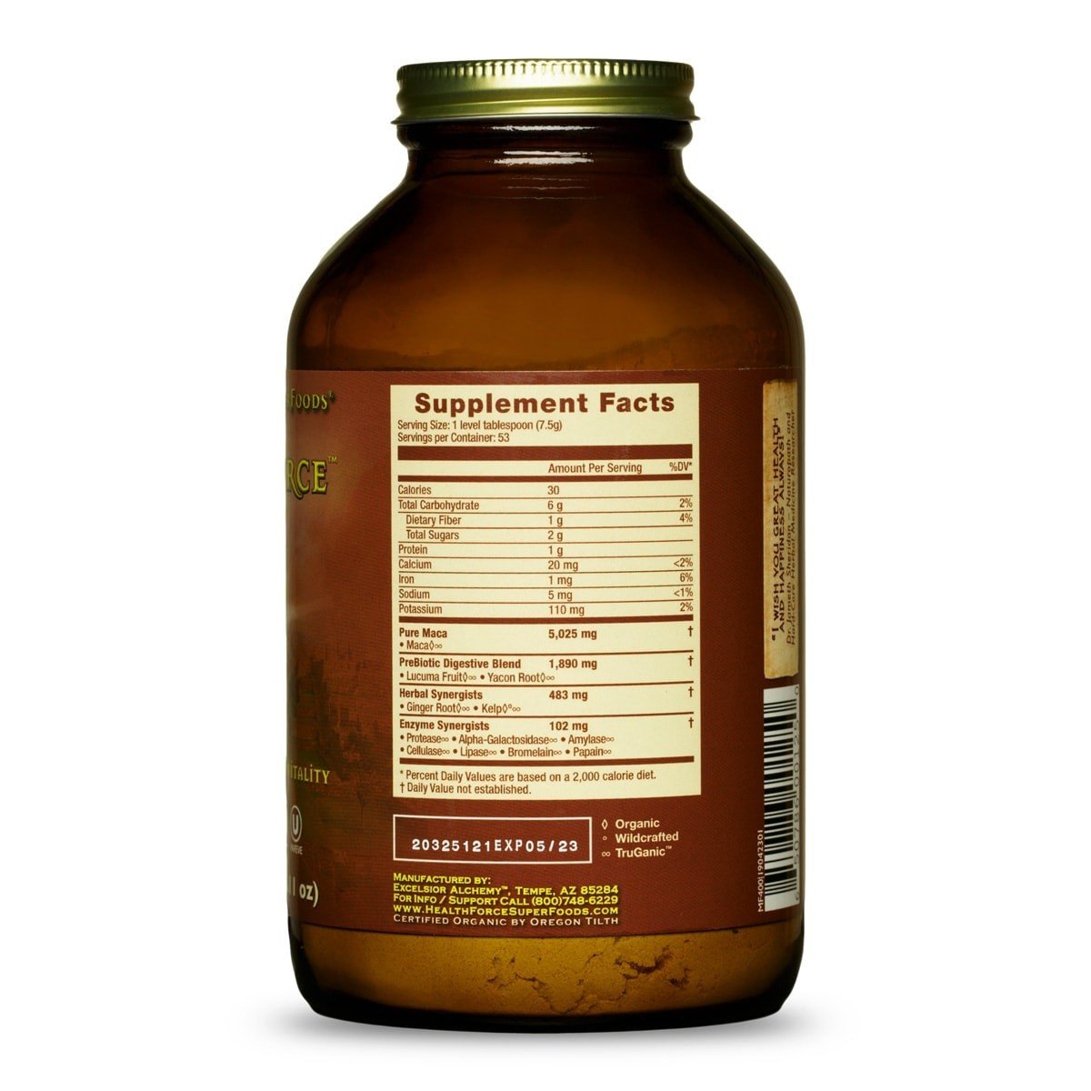 HealthForce Superfoods MacaForce 400 grams Powder