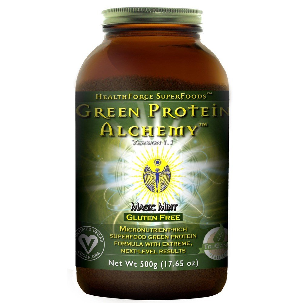 HealthForce Superfoods Green Protein Alchemy - Magic Mint 500 grams Powder