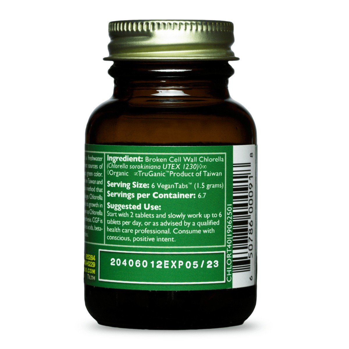 HealthForce Superfoods Chlorella Manna 40 Vegan Tablets