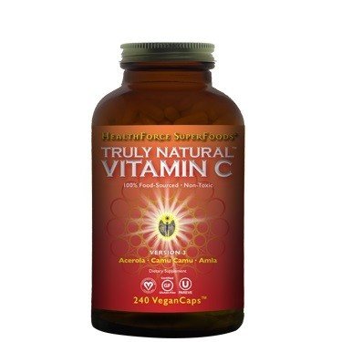 HealthForce Superfoods Truly Natural Vitamin C 240 VegCaps