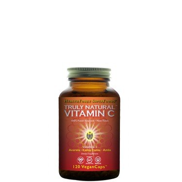 HealthForce Superfoods Truly Natural Vitamin C 120 VegCaps