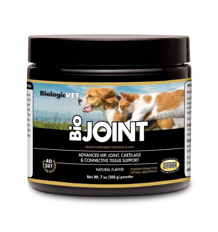 BiologicVet BioJoint Advanced Joint Mobility Support for Dogs & Cats 7 oz Powder