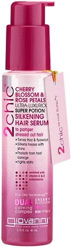 Giovanni 2chic Ultra-Luxurious Super Potion with Cherry Blossom & Rose Petals 2.75 oz Liquid