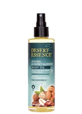 Desert Essence Jojoba & Sweet Almond Body Oil 8.28 oz Spray