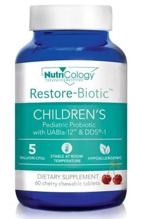 Nutricology Restore-Biotic Childrens 60 Chewable