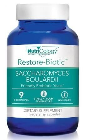 Nutricology Restore-Biotic Saccharomyces boulardii 120 VegCap