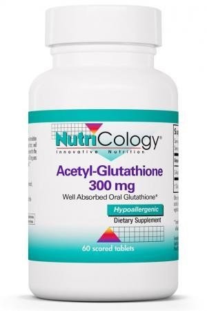 Nutricology Acetyl-Glutathione 300mg 60 Tablet