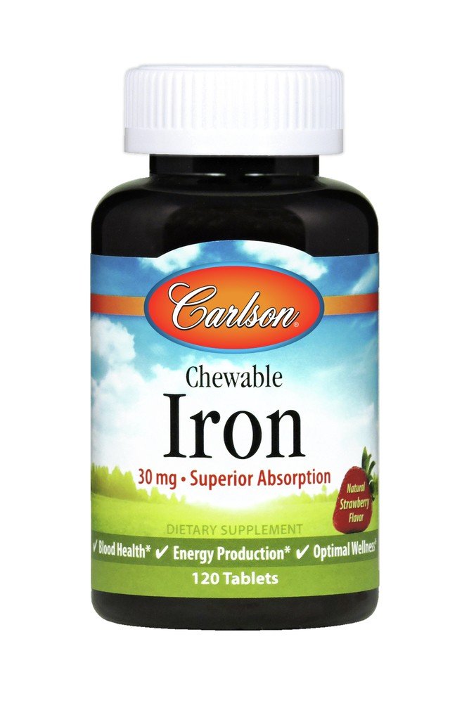 Carlson Laboratories Chewable Iron 120 Chewable