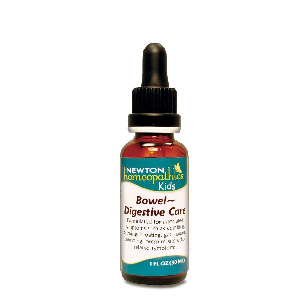 Newton Homeopathics Kids Bowel-Digestive Care 1 oz (30 ml) Liquid