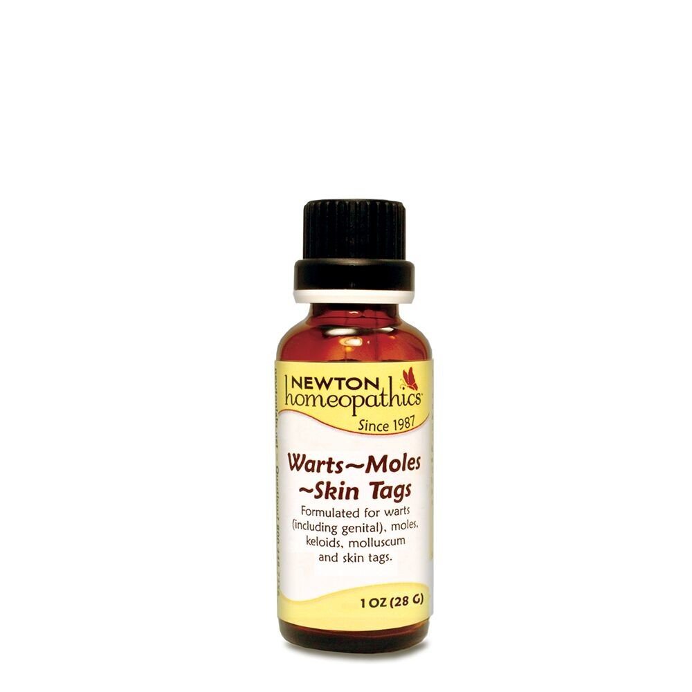 Newton Homeopathics Warts-Moles-Skin Tags 1 oz (28 g) Pellet