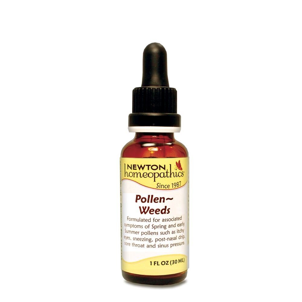 Newton Homeopathics Pollen-Weeds 1 oz (30 ml) Liquid