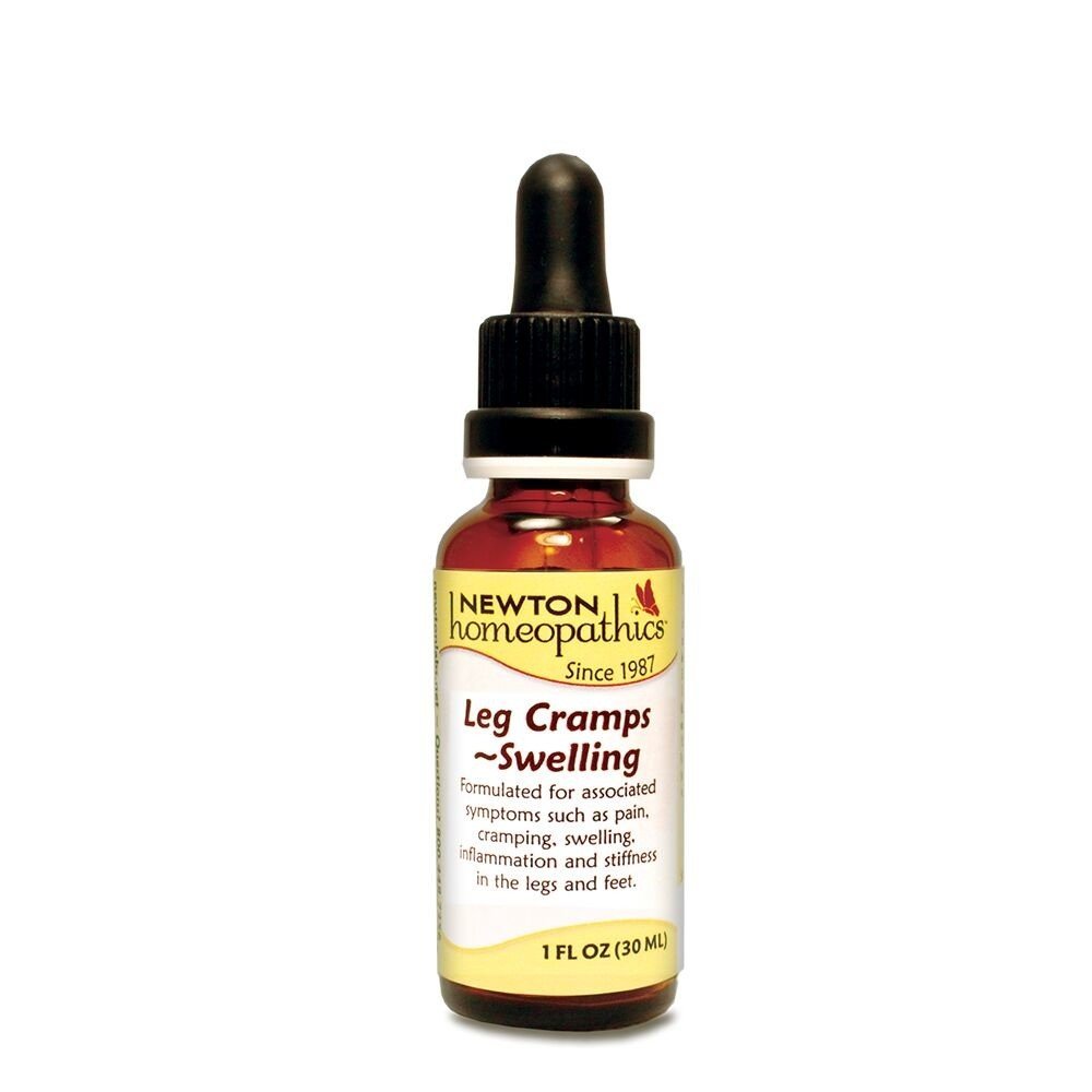 Newton Homeopathics Leg Cramps-Swelling 1 oz (30 ml) Liquid