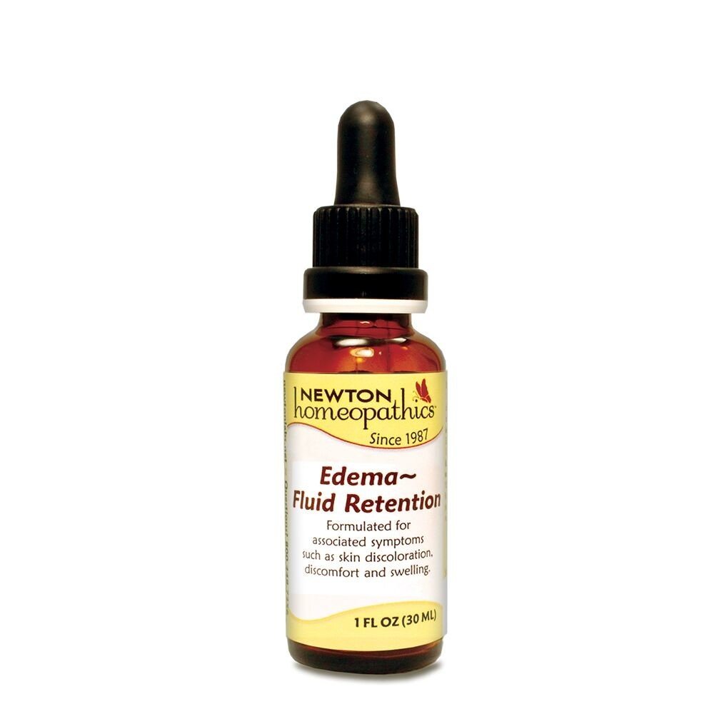 Newton Homeopathics Edema-Fluid Retention 1 oz (30 ml) Liquid