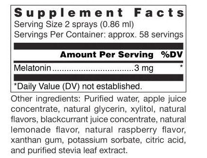 Douglas Laboratories Klean Melatonin 50 ml (1.7 oz) Spray