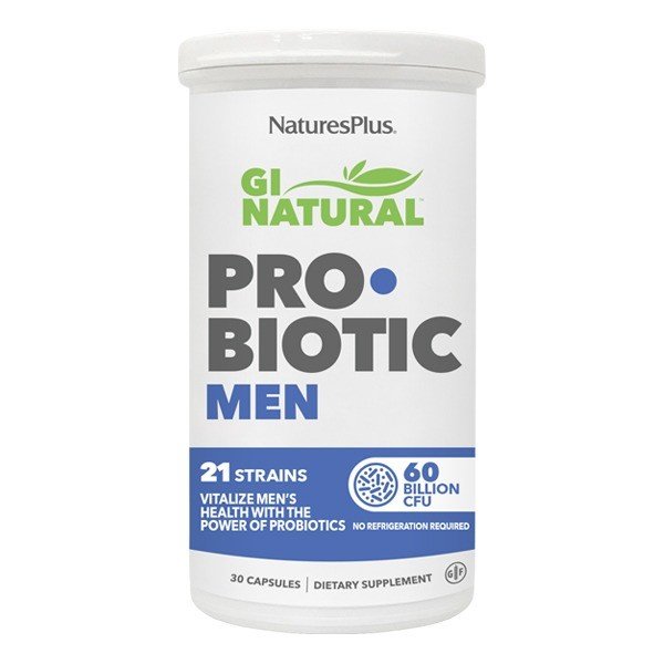 Nature's Plus GI Natural Probiotics Mens 30 VegCap