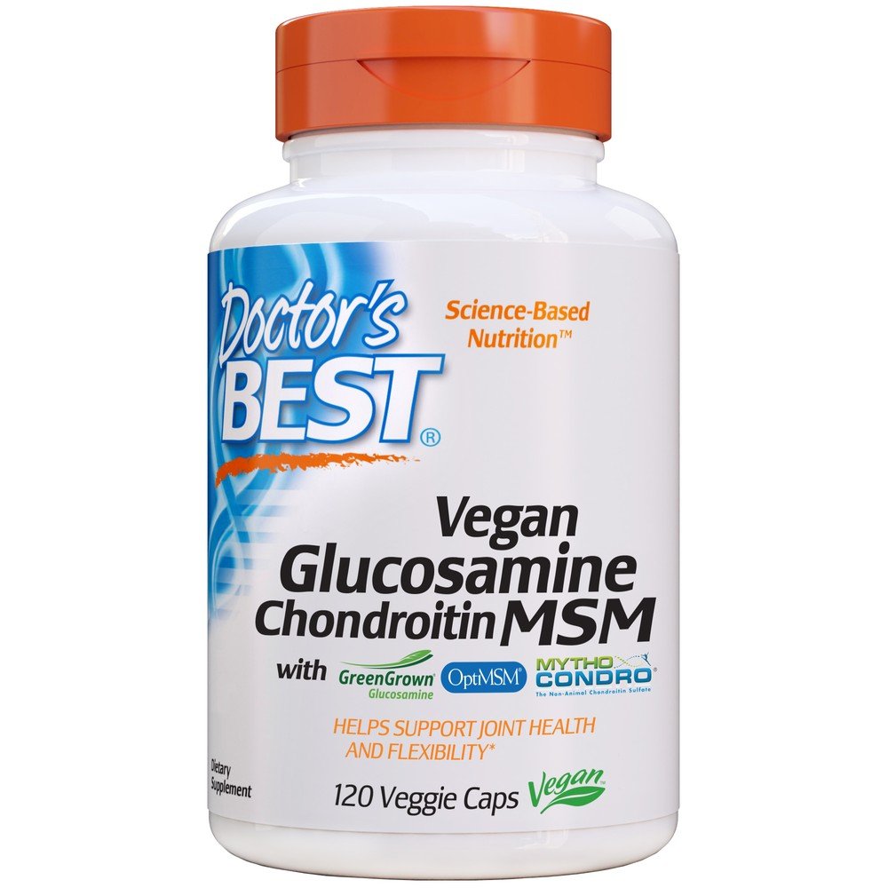 Doctors Best Vegan Glucosamine Chondroitin MSM 120 VegCap