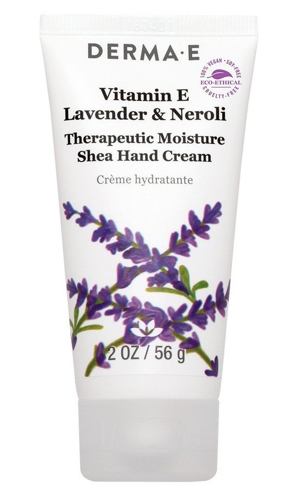 Derma-E Vitamin E Lavender & Neroli, Therapeutic Moisture Shea Hand Cream 2 oz Cream