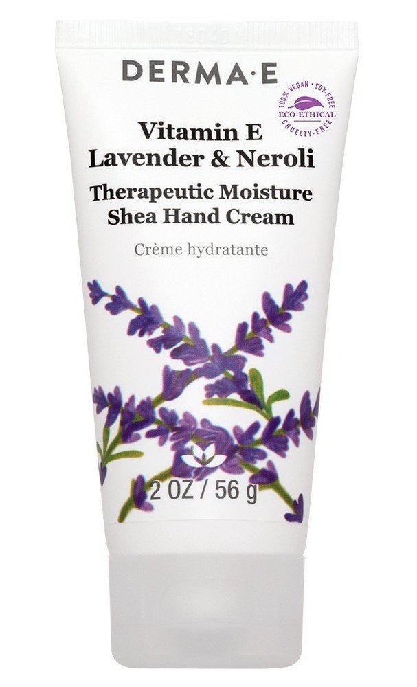 Derma-E Vitamin E Lavender &amp; Neroli, Therapeutic Moisture Shea Hand Cream 2 oz Cream