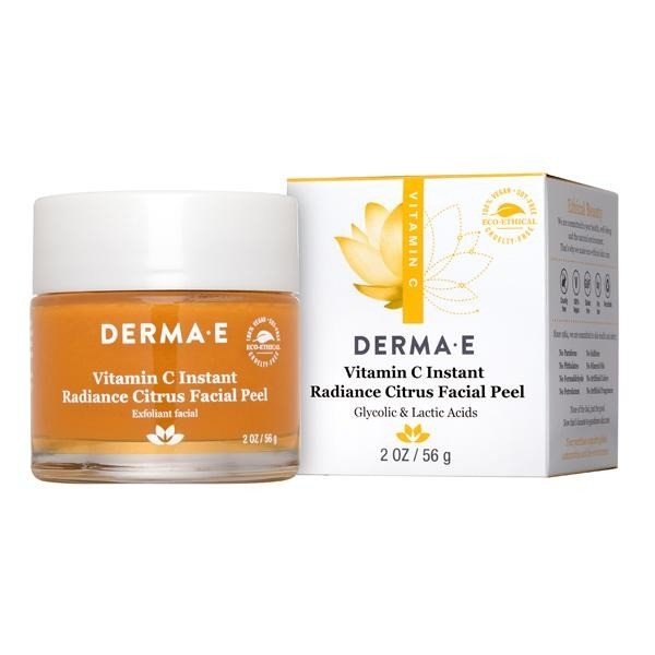 Derma-E Vitamin C Instant Radiance Citrus Facial Peel 2 oz Liquid