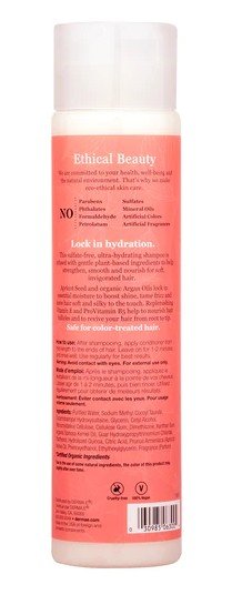 Derma-E Hydrate &amp; Smooth Nourishing Conditioner Apricot Seed &amp; Argan Oils 10 oz Liquid