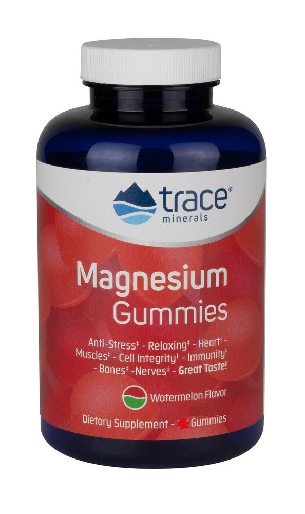 Trace Minerals Magnesium Gummies Watermelon 120 Gummy
