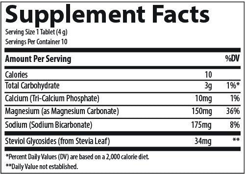 Trace Minerals Magnesium Effervescent Tablets - Raspberry 8 Tubes Box