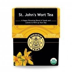 Buddha Teas Organic St. John&#39;s Wort 18 Bags Box