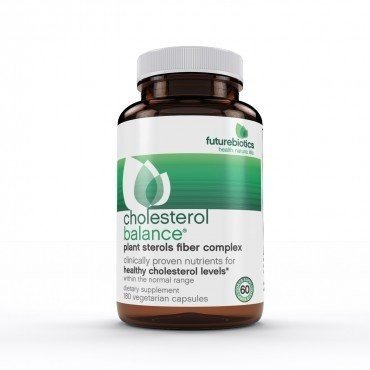 Cholesterol Balance | Futurebiotics | Plant Sterols Fiber Complex | Healthy Cholesterol Levels | Dietary Supplement | 180 VegCaps | Capsules | VitaminLife