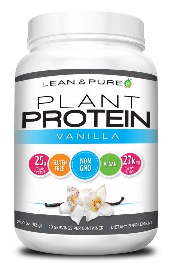 Olympian Labs Lean & Pure Plant Protein Vanilla 821 gm Powder