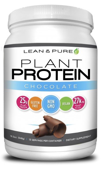 Olympian Labs Lean & Pure Plant Protein Chocolate 548 gm Powder