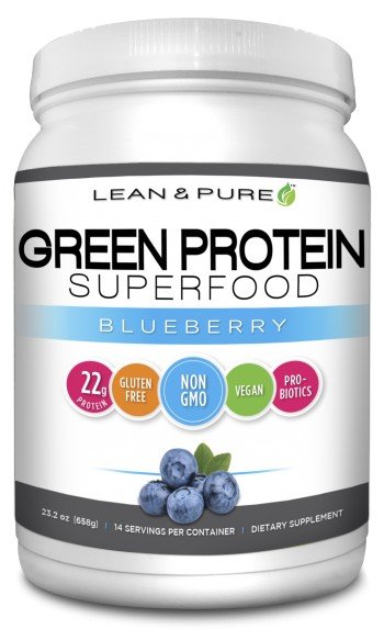 Olympian Labs Lean & Pure Protein Green Protein Superfood 658 gm Powder