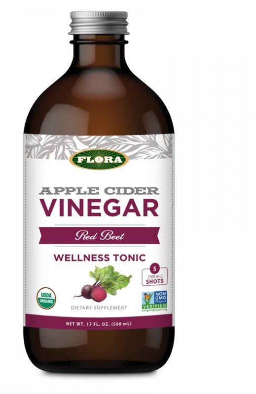 Flora Inc Apple Cider Vinegar Red Beet Wellness Shot 17 fl oz Liquid