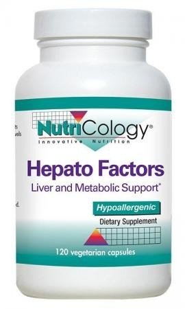 Nutricology Hepato Factors 120 VegCap