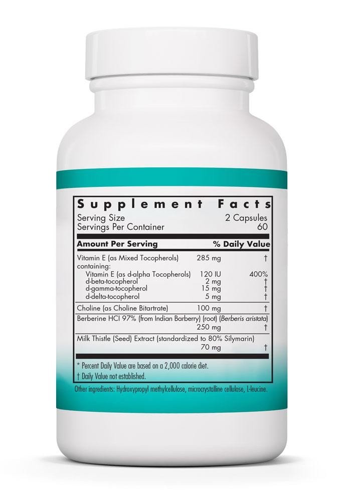 Nutricology Hepato Factors 120 VegCap