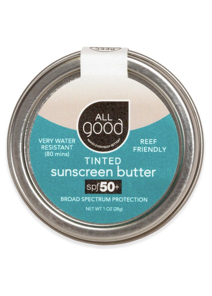 Elemental Herbs All Good Tinted Sunscreen Butter SPF 50 1 oz Tin