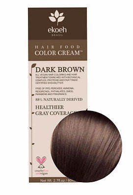 Ekoeh Brasil Hair Color Cream Dark Brown 2.7 fl oz (80ml) Liquid