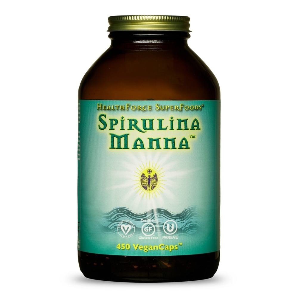 HealthForce Superfoods Spirulina Manna 450 VegCap