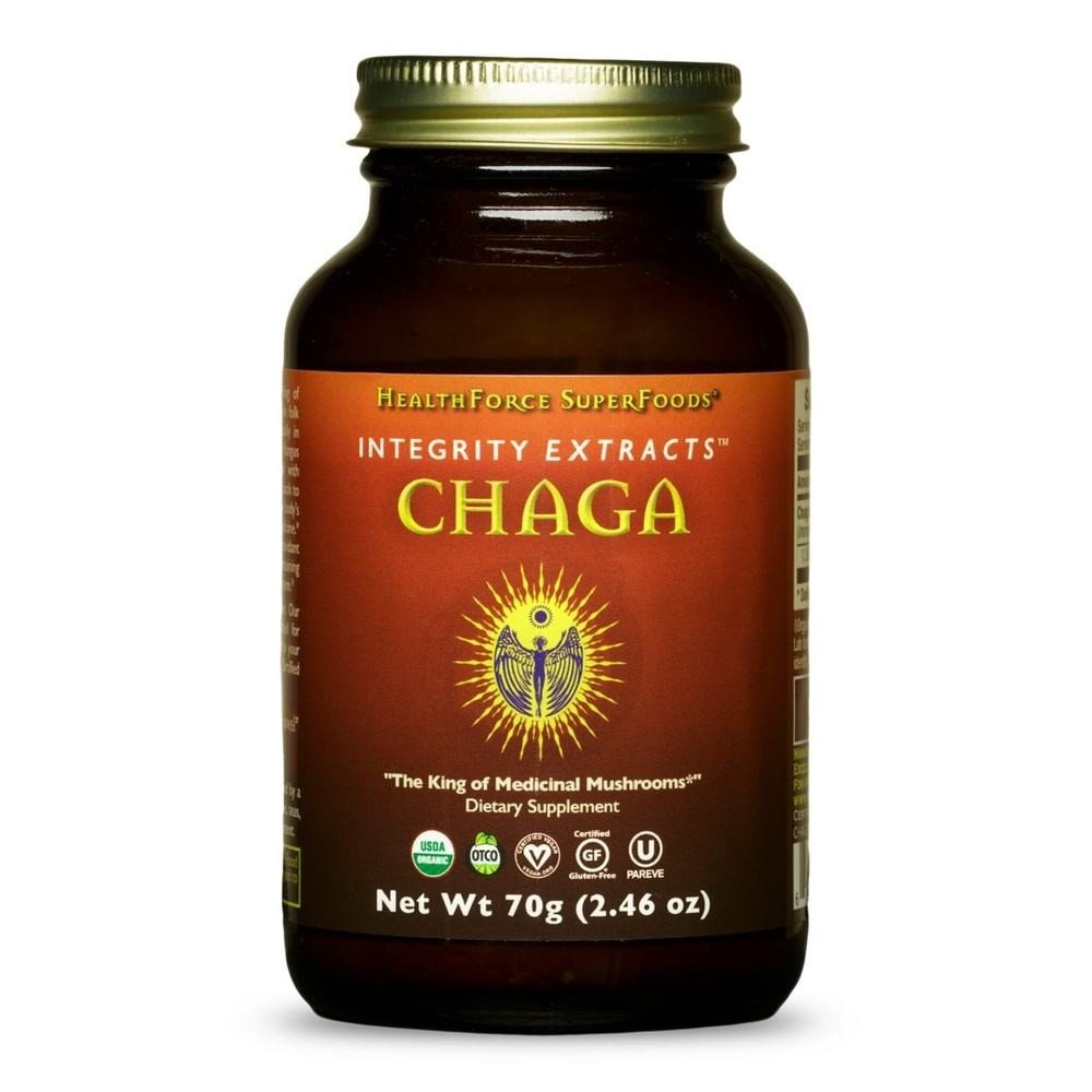 HealthForce Superfoods Integrity Extracts Chaga 70 g Powder
