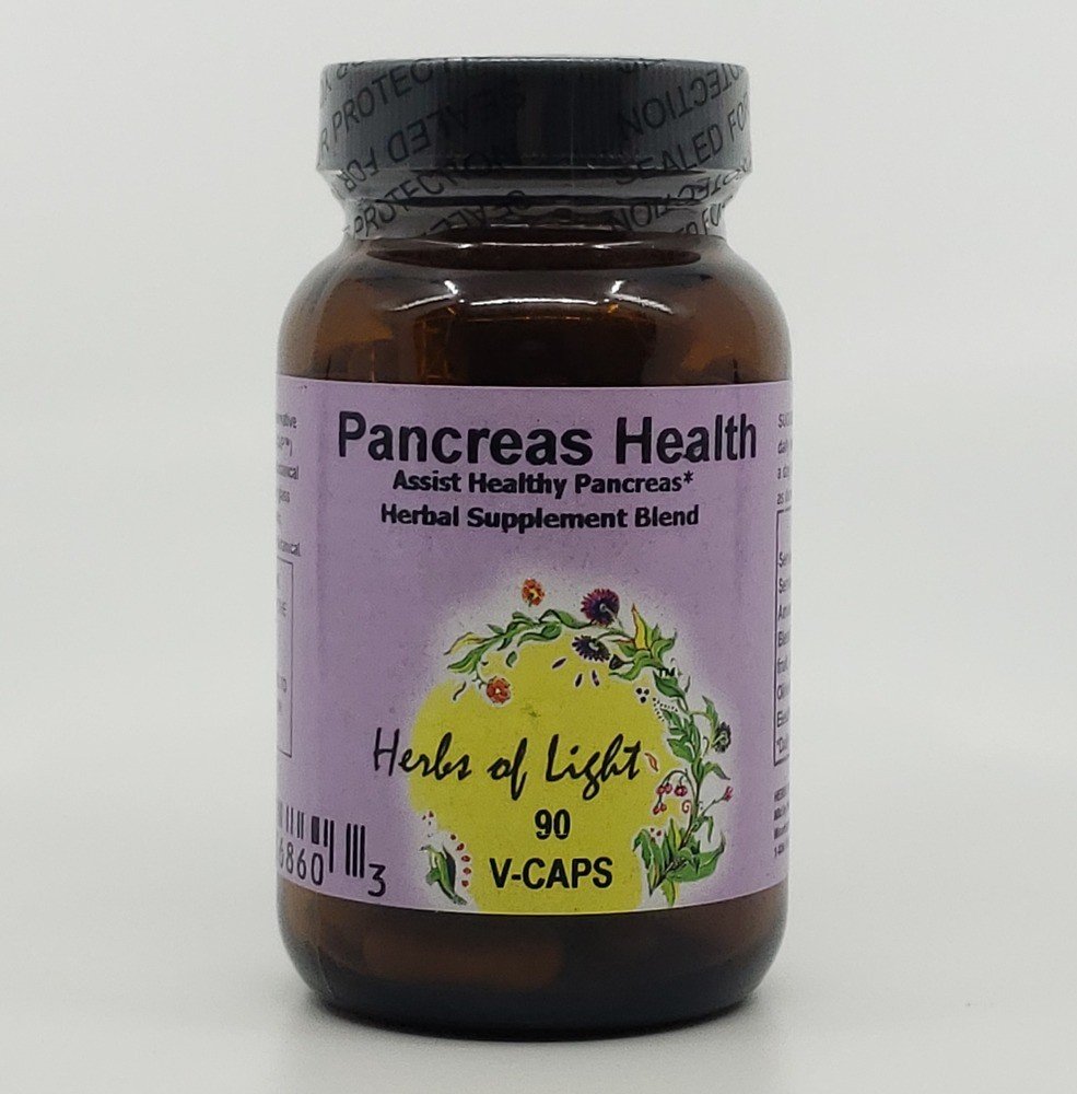 Herbs of Light Pancreas Health 450 mg 90 VegCap
