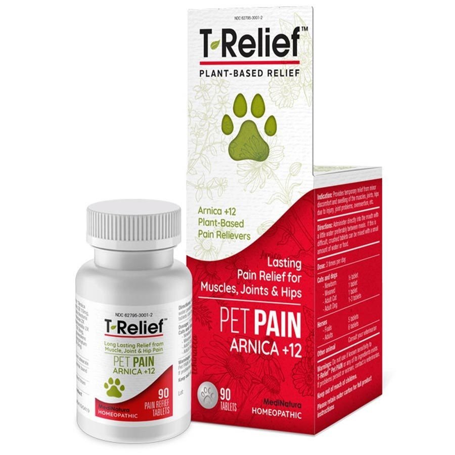 MediNatura T-Relief Pet Pain Arnica +12 90 Tablet