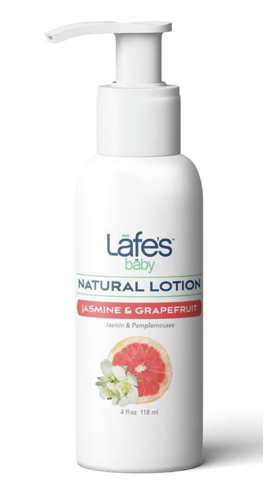 Lafe's Natural Bodycare Lafe's Organic Baby & Kids Lotion Jasmine Grapefruit 4 oz Liquid