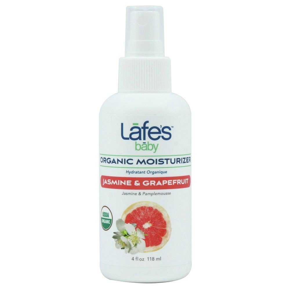 Lafe's Natural Bodycare Lafe's Organic Baby & Kids Moisturizer Jasmine Grapefruit 4 oz Liquid