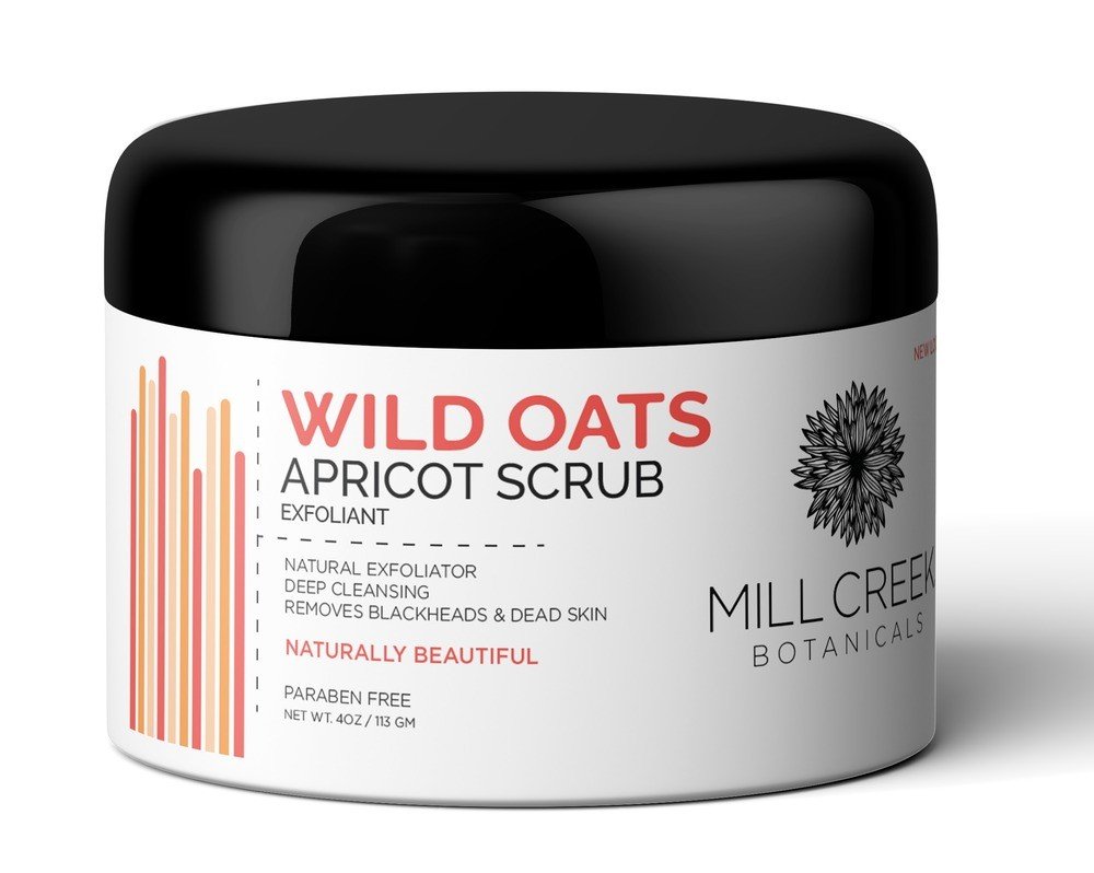 Mill Creek Wild Oats Apricot Scrub 4 oz Scrub