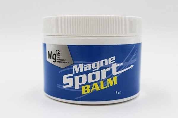 MagneSport Balm | Mg12 | Magnesium | Energy | Reduce Cramping | Enhance Endurance | Soothe Muscles | Speed Up Recovery | 8 ounce Balm | VitaminLife
